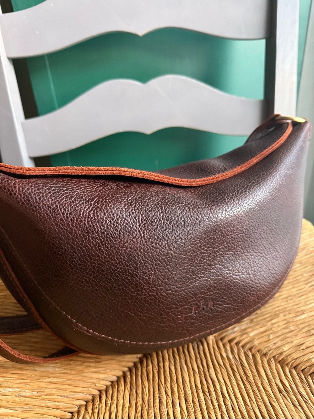 Portland leather cold brew koala sling bag purse large - Picture 15 of 15